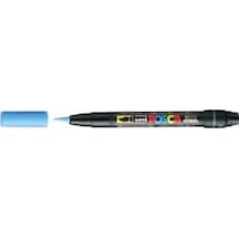 Uni Posca Pcf-350 Boyama Markörü 1-10 Mm Fırça Uç Açık  Mavi