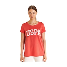 U.S. Polo Assn. Kadın Basic Tişört 1804839 Narçiçeği