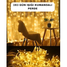 Romantik Ambiyans İçin Uzaktan Kumandalı Günışığı Peri Led Çok Renkli