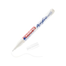 Edding 5300 Ince Uçlu Akrilik Boyama Markörü 1-2 Mm Trafik Beyaz