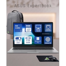 Asus ExpertBook P1503CVA-C516512G0DTKD24 Core 5 210H 8 GB 512 GB SSD 15.6" W11P Dizüstü Bilgisayar