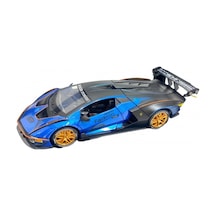 Hobbiez World Lamborghini Essenza Scv12 Diecast Mavi 1/24 Model Araba