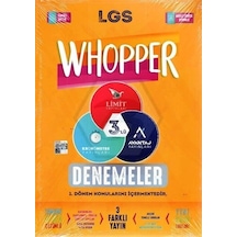 Limit 8. Sınıf Whoopper 3'lü Deneme Seti -  Limit Yayınları