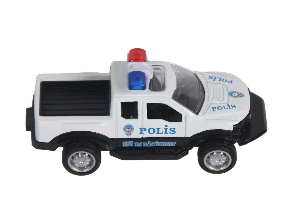 Çek Bırak Metal Pickup Aracı Beyaz