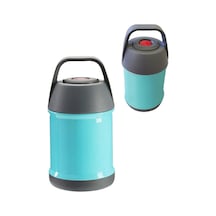Mavi 304 Çelik 450 Ml Vakumlu Bebek Mama Saklama Termosu Mug Cin297mv