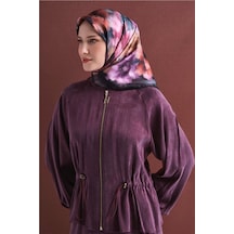 Armine Saf İpek Twill Eşarp 9613d 03 Acı kahve