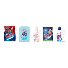 Bingo Renkliler 4kg + Yumuşatıcı Soft 5 L+ Soft Yumuşatıcı 1440 Ml + Tüm Renkler Deterjan 6 Kg+ Amber Sıvı Det. 1755 Ml 5'li Set Diğer