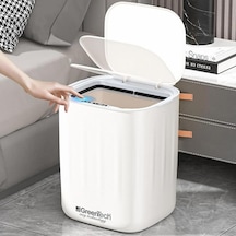 Greentech Sensörlü 28 Litre Çöp Kovası Şarj Edilebilir Lityum Pilli / Gt-sc07b Çok Renkli