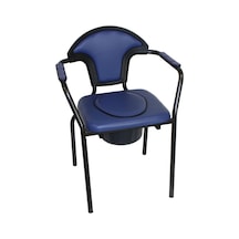 30042 Open Klozetli Sandalye Gri Ve Mavi Renk