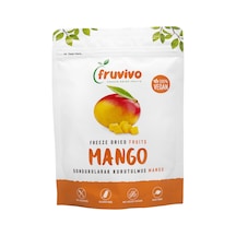 Fruvivo Dondurularak Kurutulmuş Mango Vegan Glutensiz 20 G