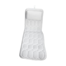 Suntek Banyo Yastığı Spa Aksesuarları Yumuşak Sırt Desteği Beyaz Diğer