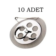 10 Adet Çaydanlık Içi Çay Süzgeci Demlik Süzgeç Paslanmaz Çelik Diğer