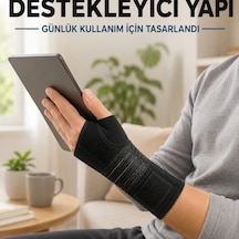 Avuç İçi Metal Destekli El Bilekliği Ayarlanabilir Cırtlı Bilek Desteği