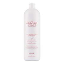 Nook Nectar Color Boyalı İşlem Görmüş Saçlar İçin Kinoa Özlü Renk Koruyucu & Parlatıcı Şampuan 1000ml Zayıf - Yıpranmış