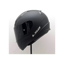 Ls2 Rapid 2 Mat Siyah Kask Siyah Vizörlü