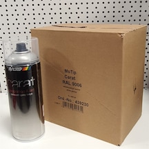 6 Ad. Motip Carat Ral 9006 Alüminyum Gri Parlak Sprey Boya 400ml