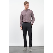 İmza Siyah Yan Cep Slim Fit Casual Pamuklu Chino Pantolon 1003260178