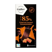 Galler Karamel Parçacıklı Bitter Çikolata 80 G - 8 Adet Tarı