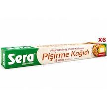 Sera Yağlı Pişirme Kağıdı 16'lı X6 Paket