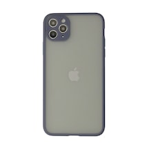Apple iPhone Uyumlu 12 Pro Max Kılıf Montreal Silikon Kapak - Gri Diğer