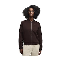 Puma Class Full-zip Kadın Kahverengi Günlük Stil Ceket 69401533