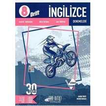 8.Sınıf İngilizce Drift Deneme 30'lu -  Son Viraj Yayınları