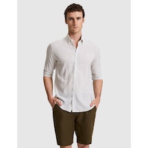 Pierre Cardin Erkek Haki Gömlek Desenli 50320886-vr027