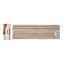 Ticon Yuvarlak Ahşap Çubuk Büyük Boy 24'lü Paket