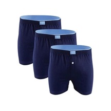 Huma One Erkek Havlu Bel Düz Boxer 2174 3 Adet KARIŞIK