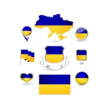 Ukrayna Sticker Set