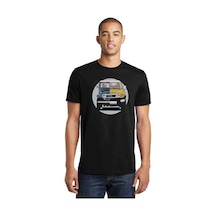 Jeep Baskılı Siyah Erkek Tshirt (528862317)