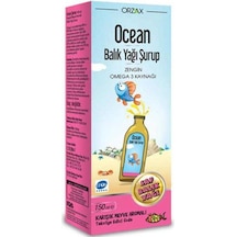 Ocean Fish Oil Tutti Frutti Karışık Meyve Aromalı Şurup 150 Ml