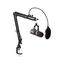 Havit Gamenote Gk63 Pro Rgb Gaming Profesyonel Oyuncu Yayıncı Mikrofonu Ve Masa Standı