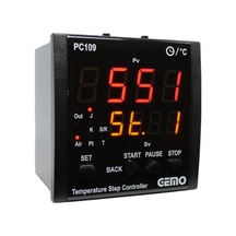 Gemo Pc109-230vac-r ,96x96mm 110v..220vac Pt100/tc Kontak-2a2k Adım Isı Kontrol