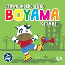 Lb Etkinliklere Göre Boyama Kitabı - Yeşil