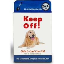 Keep Off 20-40 KG Köpek Dış Etkenlere Karşı Üstün Koruma 5 x 4 ML