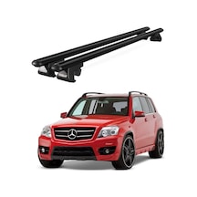 Venüs Mercedes-benz Glk X204 2008-2015 Uyumlu Siyah Ara Atkı Port Bagaj Tavan Barı