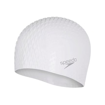 Speedo Speedo Bubble Actıve + Cap Au Whıte Beyaz