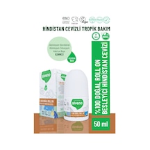 Siveno %100 Doğal Roll On Hindistan Cevizli Deodorant Ter Kokusu Önleyici Bitkisel Leke Bırakmayan Vegan 50 ML