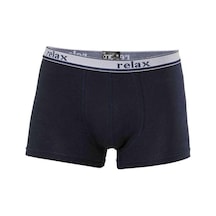 Relax Pamuklu Esnek Erkek Boxer Lacivert - 1268a Beden: 2xl Standart