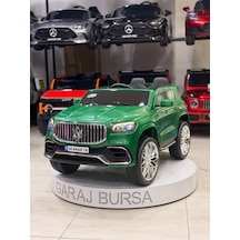 Maserati Akülü Araba 0-6 Yaş Özel Plaka Hediye Yeşil