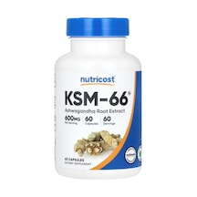 Nutricost Ksm-66 Aswaganda Root Extract 600mg, 60 Veggie Caps...