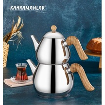 Mini Boy Damla 1028 Çaydanlık 0,65l/1,2l Gümüş