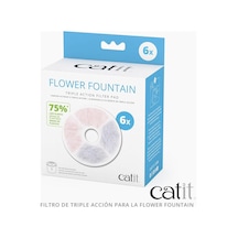 Catit Triple Action Filtre Çerçevesiz, Catit Çiçek Çeşmesi İçin Filtre, 6'li Paket Diğer