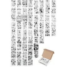 Postifull Anime Poster Seti, Arkası Yapışkanlı One Piece Poster, Manga Poster Kolaj Seti 60 Adet, Anime Poster kolaj160onepiece60