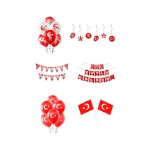 23 Nisan Süsleme Seti, Bayrak, Balon, Süs
