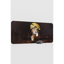 Ateşböceklerinin Mezarı Anime V5 - 90x40 Xxl Gaming Kauçuk Kaymaz Taban Mouse Pad Fare Altlığı