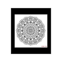 Cadence Mandala Stencil Hdm109 Home Dekor Stencil 25x25 Şeffaf Tek Ebat
