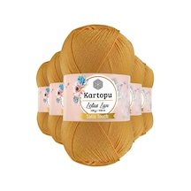 5 Adet Lotus Lux Bikini Büstiyer Bluz Simli Örgü İpi K318 Koyu Sa