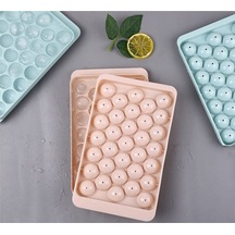 33 Hazneli Top Buz Kalıbı Plastik Buz Küpü Buz Topu Gıda Dondurma Kokteyl Şef Buz Kalıbı Plastik Diğer